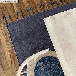 Gyapjúszőnyeg - Malana (antracit)