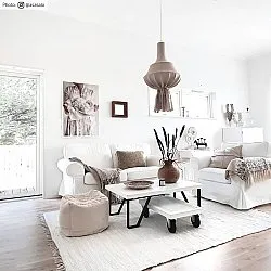 Rongyszőnyeg - Silje (fehér)