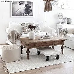 Rongyszőnyeg - Silje (fehér)