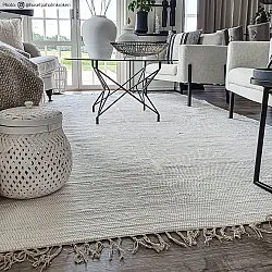 Rongyszőnyeg - Silje (fehér)