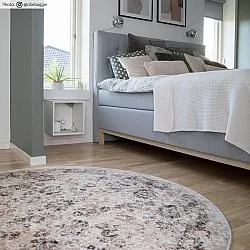 Kerek szőnyeg - Toujane (szürke)