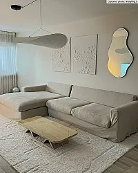 Shaggy szőnyeg - Cremona Natural Cotton Shaggy (offwhite)