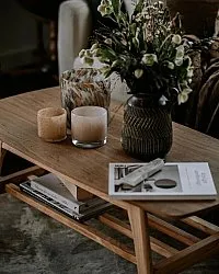 Dohányzóasztal - Crème (természet)