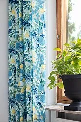 Függönyök - Pamutfüggöny Cutie (kék)