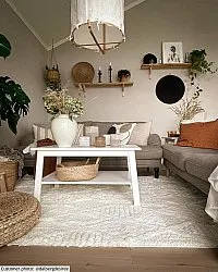 Shaggy szőnyeg - Rostock (offwhite)