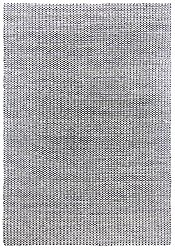 Gyapjúszőnyeg - Delly (fekete/fehér)