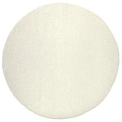 Kerek szőnyeg - Dhurry (fehér)