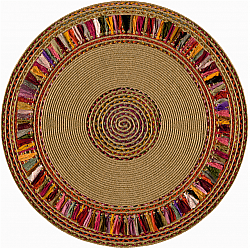 Kerek szőnyeg - Dilara (többszínű)
