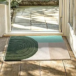 Lábtörlő - Anila (zöld/multi)