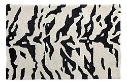Lábtörlő - Zebra Tufted Wool Premium (fehér/fekete)