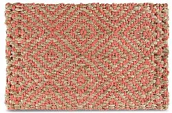 Lábtörlő - Amara (természetes/terrakotta)