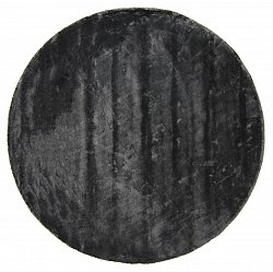 Kerek szőnyeg - Jodhpur Special Luxury Edition (fekete)