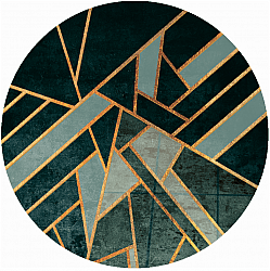 Kerek szőnyeg- Amasra (zöld)