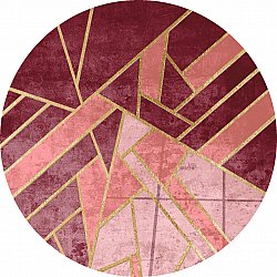 Kerek szőnyeg - Amasra (rózsaszín)