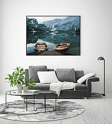 Kerek szőnyeg - Mermer (szürke/fehér)