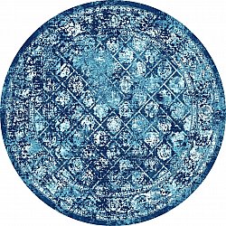 Kerek szőnyeg - Douz (kék)