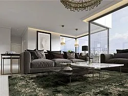 Wilton szőnyeg - Taknis (sötétzöld)