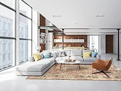 Wilton szőnyeg - Douz (piros/többszínű)