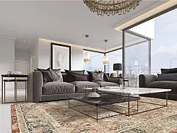 Wilton szőnyeg - Douz (piros/többszínű)