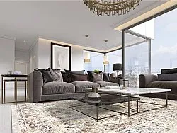 Wilton szőnyeg - Douz (kék/többszínű)