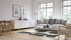 Wilton szőnyeg - Suki (bezs/fekete)