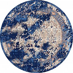 Kerek szőnyeg - Temima (kék)