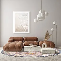 Kerek szőnyeg - Lamta (többszínű)