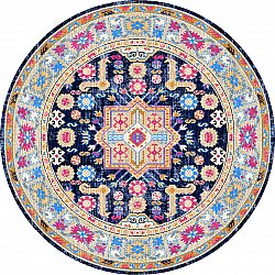 Kerek szőnyeg - Kayaköy (többszínű)