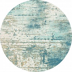 Kerek szőnyeg - Kebira (kék)