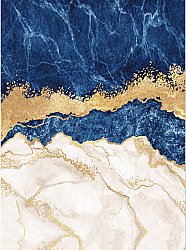 Wilton szőnyeg - Padova (kék/fehér/arany)