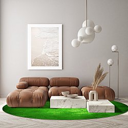 Kerek szőnyeg - Anzio (zöld)