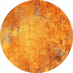 Kerek szőnyeg - Cesano (narancssárga)