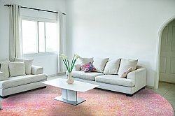 Kerek szőnyeg - Cicoria (rózsaszín/lila)