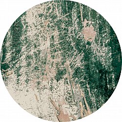 Kerek szőnyeg - Tamalous (bezs/zöld)