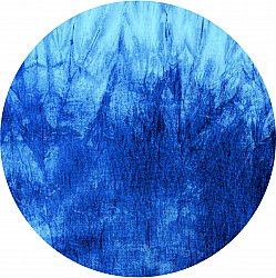 Kerek szőnyeg - Cargese (kék)