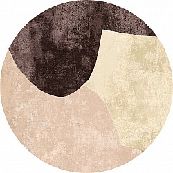 Kerek szőnyeg - Lazio (barna)