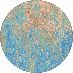 Kerek szőnyeg - Pavoa (kék)