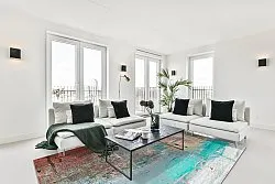 Wilton szőnyeg - Andali (szürke/piros/többszínű)