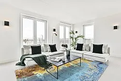 Wilton szőnyeg - Manlieu (kék/többszínű/arany)