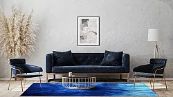 Wilton szőnyeg - Cargese (kék)