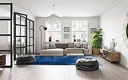 Wilton szőnyeg - Cargese (kék)