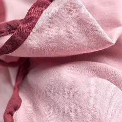 Asztalterítők - Pamut terítő Yrsa (rózsaszín)