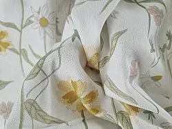 Asztalterítők - Pamut terítő Sweetie (sárga)