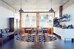 Kerek szőnyeg - Rei (többszínű)