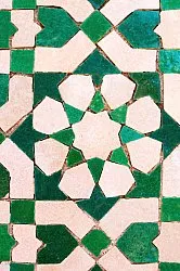 Wilton szőnyeg - Chia (zöld/bezs)