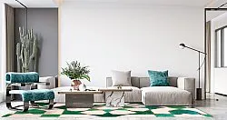 Wilton szőnyeg - Chia (zöld/bezs)