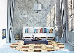 Kerek szőnyeg - Evisa (többszínű)