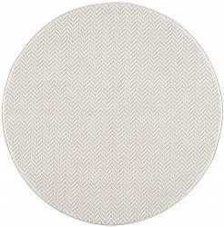 Kerek szőnyegek - Pandora (fehér)