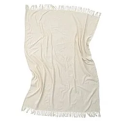 Takarók - Veya cotton throw (krém)