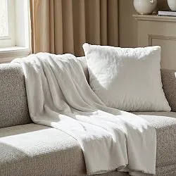 Takarók - Aranga Super Soft Throw (fehér)
